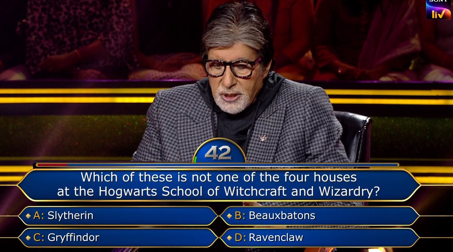 Ques : Which of these is not one of the four houses at the Hogwarts School of Witchcraft and Wizardry?