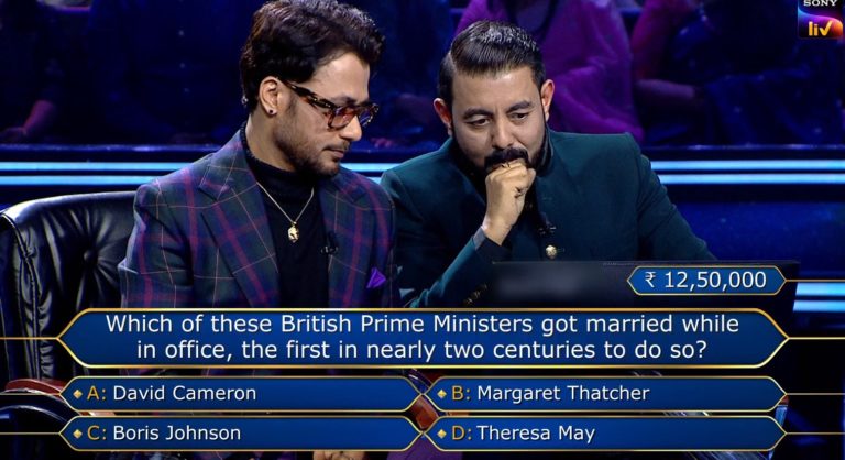 Ques : Which of these British Prime Ministers got married while in office, the first in nearly two centuries to do so?