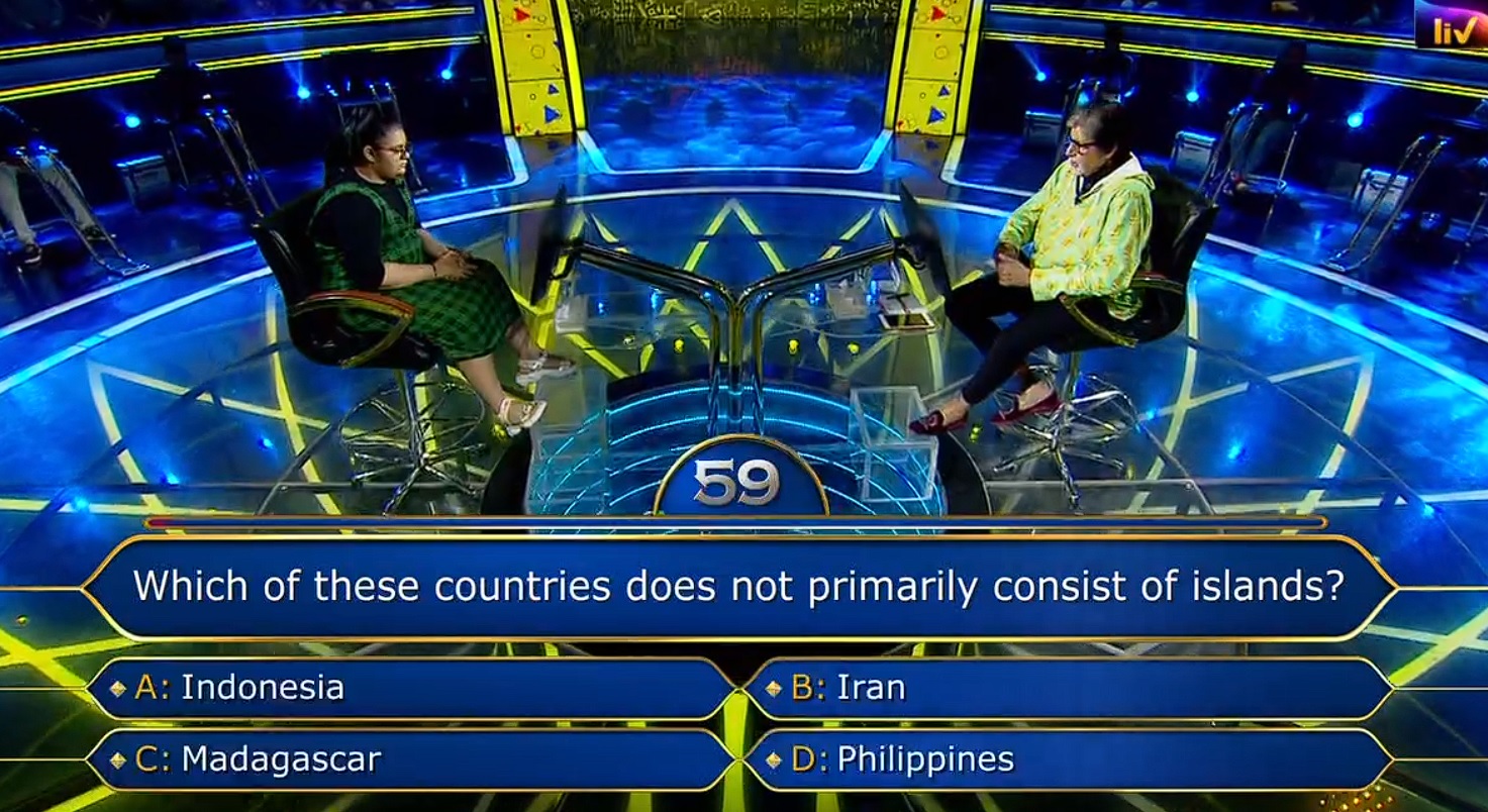 Ques : Which of these countries does not primarily consist of islands?