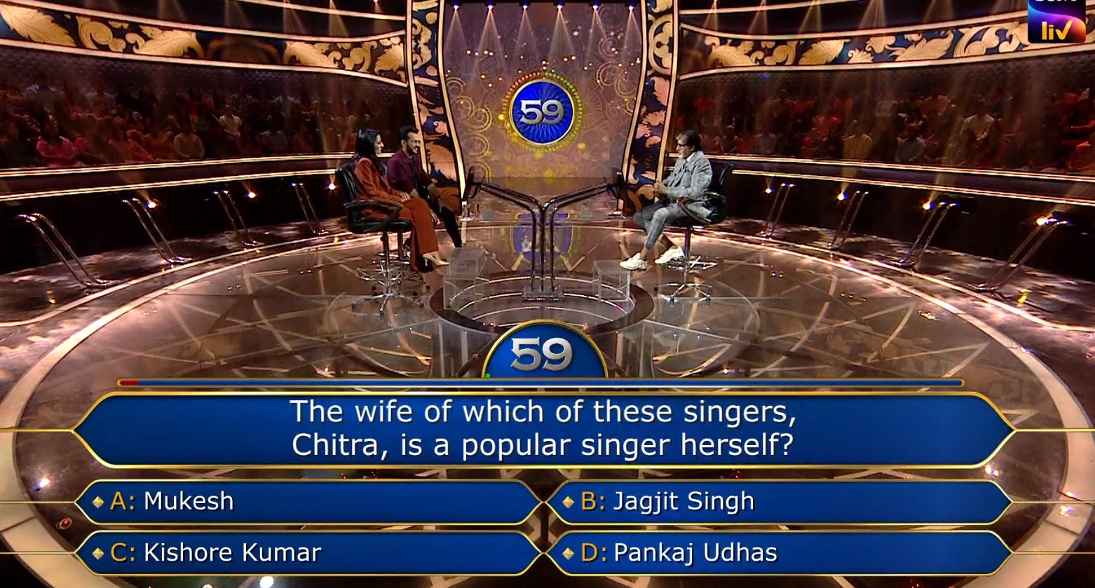 Ques : The wife of which of these singers Chitra, is a popular singer herself?