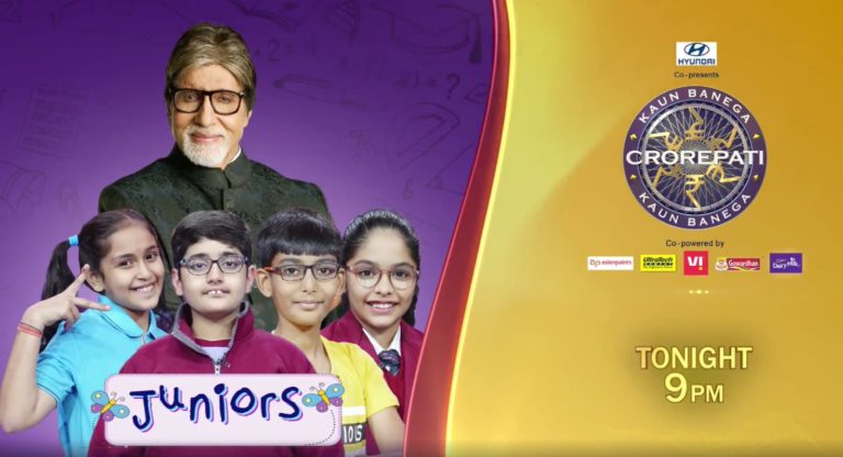 Dekhiye Kaun Banega Crorepati Juniors aaj raat 9 baje, sirf Sony Entertainment Television