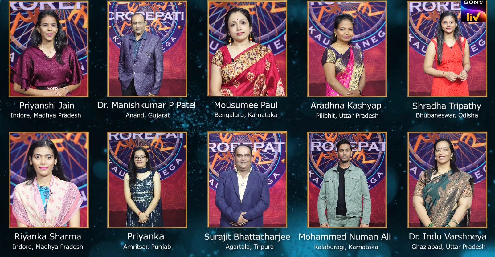 21st Friday – KBC Play Along Contestant 2022 – Top 10 Play along Contestants of the week