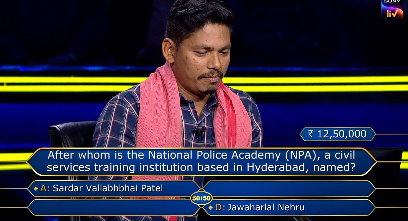 Ques : After whom is the National Police Academy (NPA), is civil services training institution based in Hyderabad, named?