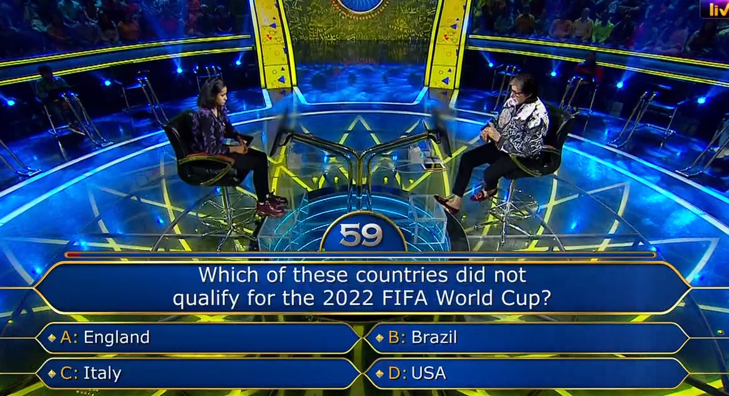 Ques : Which of these countries did not qualify for the 2022 FIFA World Cup?