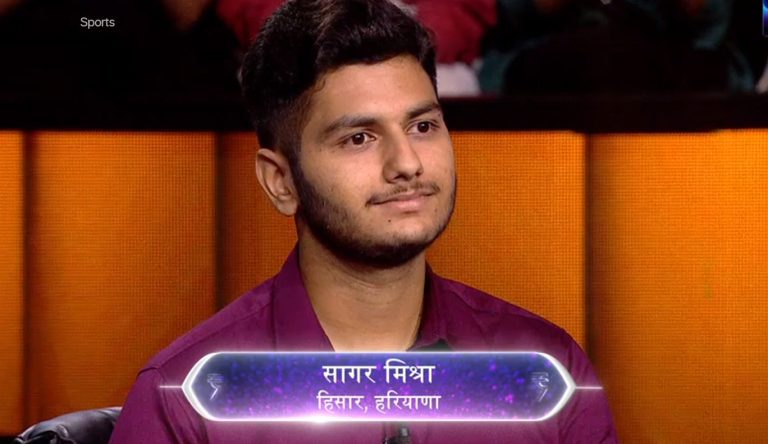 Sagar Mishra is our season’s 15th contestant of the KBC15