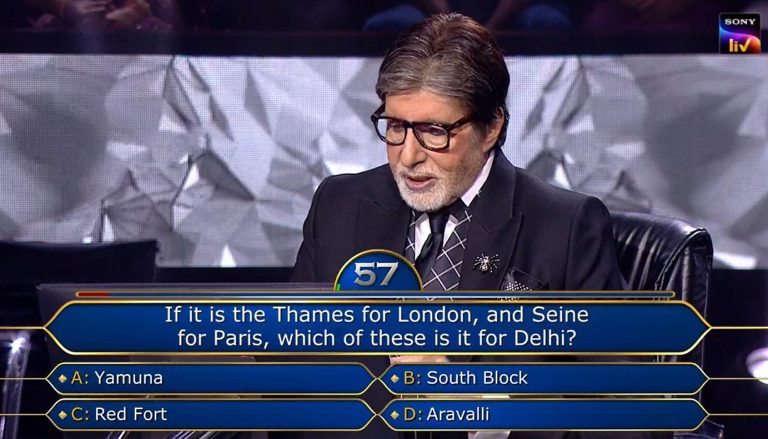 Ques : If it is the Thames for London, and Seine for Paris, which of these is it for Delhi?