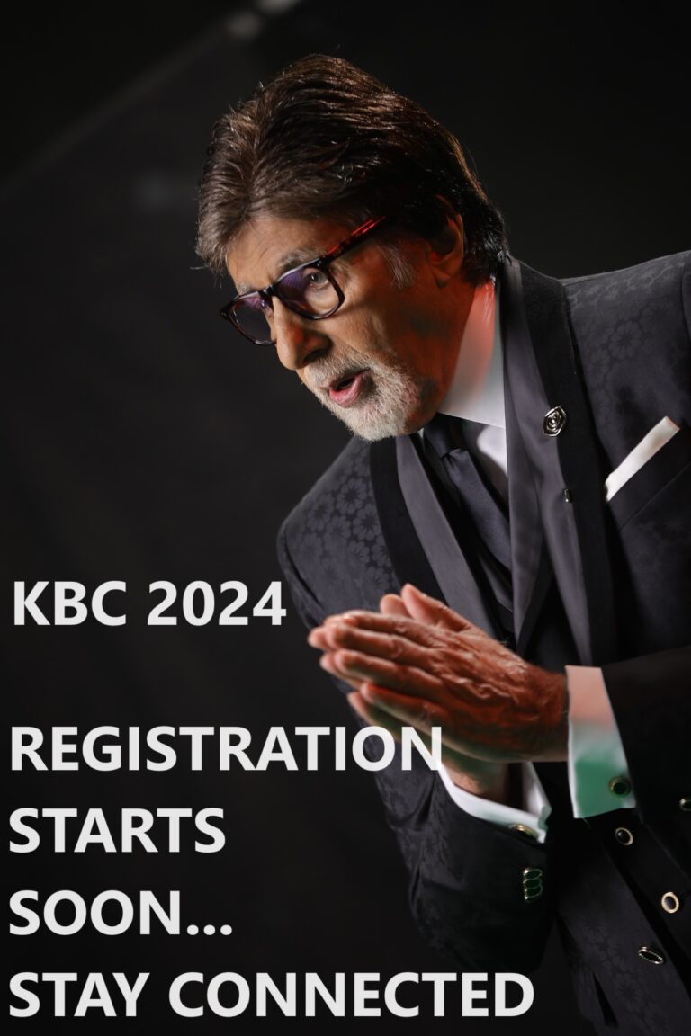 KBC 2024 – First Pictures – Registration Preparation Starts – Stay connected.